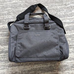 Bagsmart Duffle Bag Large Weekender Overnight Bag with Shoe Bag,